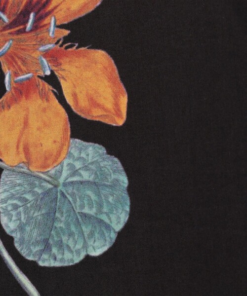 caban（キャバン）の「コットン Green Showerプリント 2タックワイドパンツ（その他パンツ・レディース・ホワイト系その他/ブラウン系その他/ブラック系その他・S/XS）」の14枚目の写真