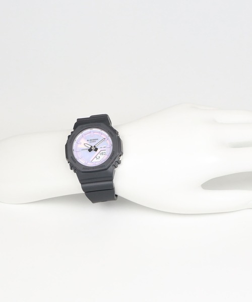 G-SHOCK(ジーショック)の「GMA-P2100シリーズ / GMA-P2100PC-1AJF(アナログ腕時計・レディース・ブラック×パープル・FREE)」の13枚目の写真