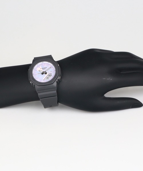 G-SHOCK(ジーショック)の「GMA-P2100シリーズ / GMA-P2100PC-1AJF(アナログ腕時計・レディース・ブラック×パープル・FREE)」の14枚目の写真
