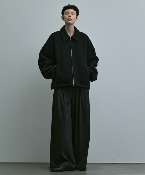 remer（リメール）の「Crater Wool Prime Jacket / クレーターウールプライムジャケット（ブルゾン・メンズ・ブラック/グレー・LARGE/MEDIUM/SMALL）」の22枚目の写真