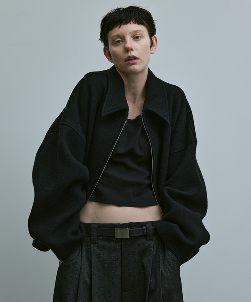 remer（リメール）の「Crater Wool Prime Jacket / クレーターウールプライムジャケット（ブルゾン・メンズ・ブラック/グレー・LARGE/MEDIUM/SMALL）」の22枚目の写真