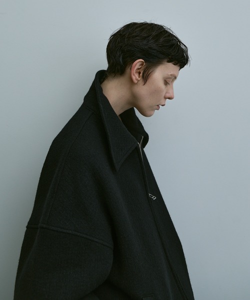 remer（リメール）の「Crater Wool Prime Jacket / クレーターウールプライムジャケット（ブルゾン・メンズ・ブラック/グレー・LARGE/MEDIUM/SMALL）」の20枚目の写真