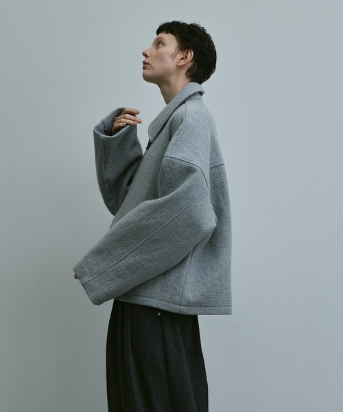 remer（リメール）の「Crater Wool Prime Jacket / クレーターウールプライムジャケット（ブルゾン・メンズ・ブラック/グレー・LARGE/MEDIUM/SMALL）」の9枚目の写真