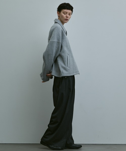 remer（リメール）の「Crater Wool Prime Jacket / クレーターウールプライムジャケット（ブルゾン・メンズ・ブラック/グレー・LARGE/MEDIUM/SMALL）」の12枚目の写真