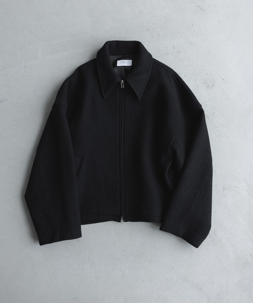 remer（リメール）の「Crater Wool Prime Jacket / クレーターウールプライムジャケット（ブルゾン・メンズ・ブラック/グレー・LARGE/MEDIUM/SMALL）」の15枚目の写真