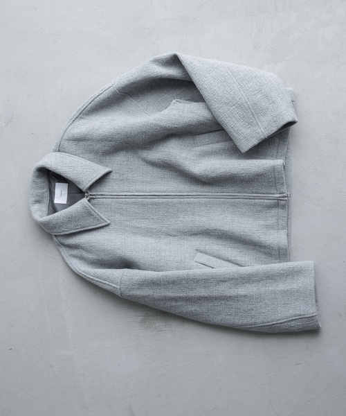 remer（リメール）の「Crater Wool Prime Jacket / クレーターウールプライムジャケット（ブルゾン・メンズ・ブラック/グレー・LARGE/MEDIUM/SMALL）」の17枚目の写真