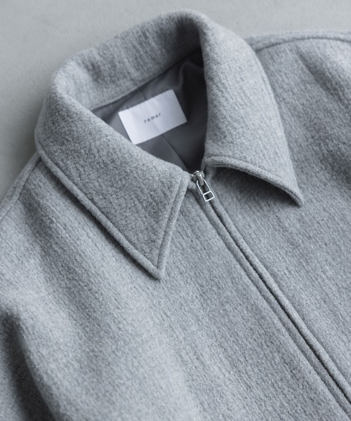 remer（リメール）の「Crater Wool Prime Jacket / クレーターウールプライムジャケット（ブルゾン・メンズ・ブラック/グレー・LARGE/MEDIUM/SMALL）」の18枚目の写真