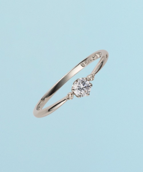 va vendome aoyama（ヴイエーヴァンドームアオヤマ）の「キュービックジルコニア リング（リング・レディース・シルバー・#9/#11/#13）」の2枚目の写真