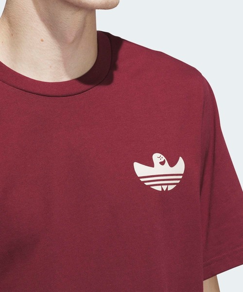 adidas(アディダス)の「シュムーフォイル ゴンズ スピーディー 半袖Tシャツ / アディダスオリジナルス adidas Originals(Tシャツ/カットソー・メンズ・レッド/ブラック・X-LARGE/3XL/XX-LARGE/X-SMALL/SMALL/MEDIUM/LARGE)」の6枚目の写真