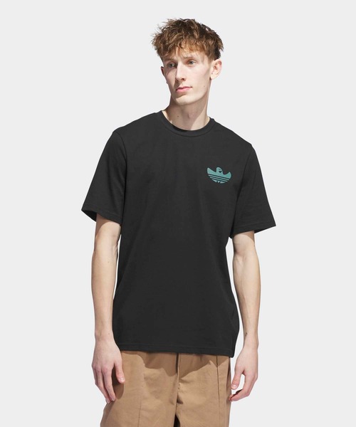adidas(アディダス)の「シュムーフォイル ゴンズ スピーディー 半袖Tシャツ / アディダスオリジナルス adidas Originals(Tシャツ/カットソー・メンズ・レッド/ブラック・X-LARGE/3XL/XX-LARGE/X-SMALL/SMALL/MEDIUM/LARGE)」の12枚目の写真