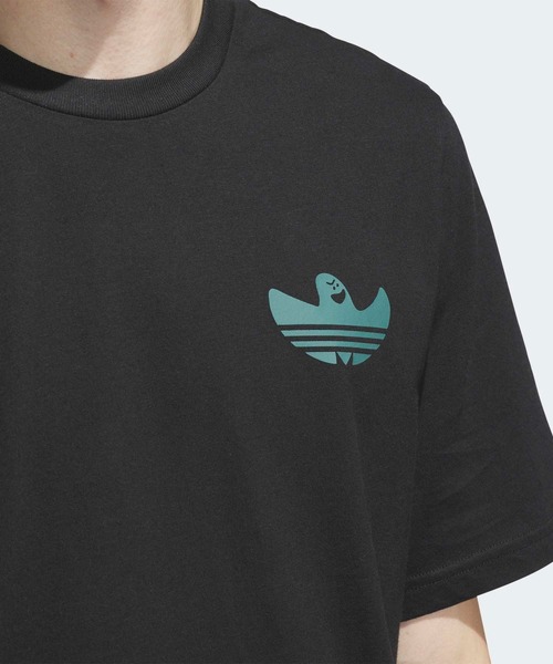 adidas(アディダス)の「シュムーフォイル ゴンズ スピーディー 半袖Tシャツ / アディダスオリジナルス adidas Originals(Tシャツ/カットソー・メンズ・レッド/ブラック・X-LARGE/3XL/XX-LARGE/X-SMALL/SMALL/MEDIUM/LARGE)」の14枚目の写真