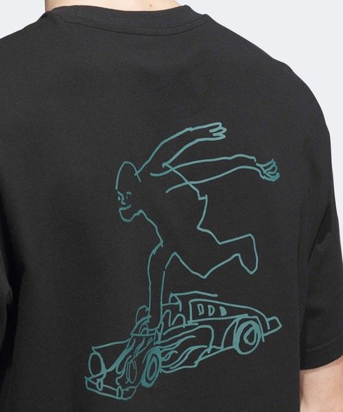 adidas(アディダス)の「シュムーフォイル ゴンズ スピーディー 半袖Tシャツ / アディダスオリジナルス adidas Originals(Tシャツ/カットソー・メンズ・レッド/ブラック・X-LARGE/3XL/XX-LARGE/X-SMALL/SMALL/MEDIUM/LARGE)」の15枚目の写真