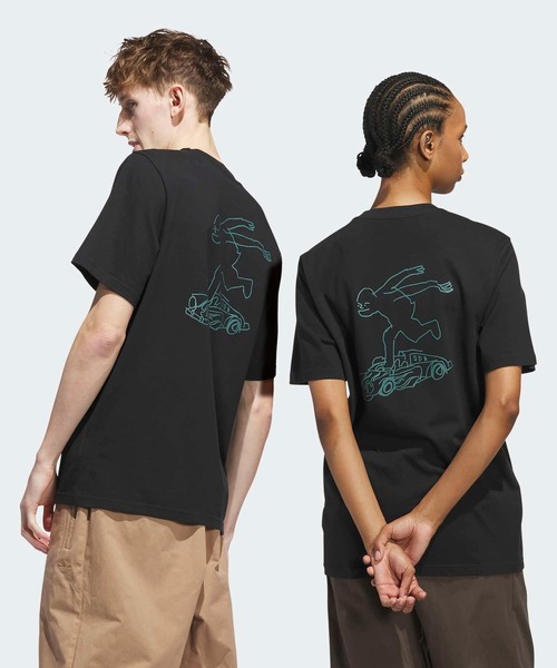 adidas(アディダス)の「シュムーフォイル ゴンズ スピーディー 半袖Tシャツ / アディダスオリジナルス adidas Originals(Tシャツ/カットソー・メンズ・レッド/ブラック・X-LARGE/3XL/XX-LARGE/X-SMALL/SMALL/MEDIUM/LARGE)」の11枚目の写真