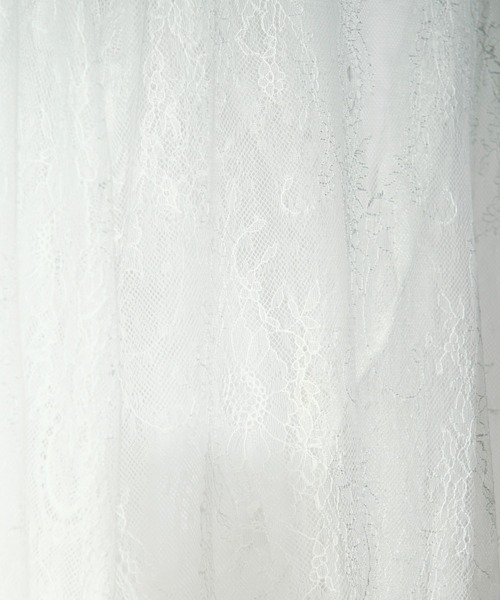 scallop lace ダブルレースジャケット/setup対応（テーラード