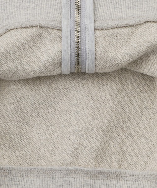 MILKFED.（ミルクフェド）の「HEART EMBROIDERED LOGO ZIP UP HOODIE（パーカー・レディース・オートミール/ブラック・M/L）」の18枚目の写真