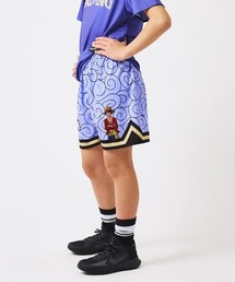 SPALDING（スポルディング）の「【SPALDING/スポルディング】ジュニア ジャージーショーツ ONE PIECE ゴムゴムの実/吸水速乾機能・UVカット機能・アニメショーツ（その他パンツ）」