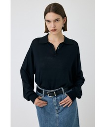 CLANE(クラネ) 】TAPE EMBROIDERY KNIT TOP（ニット/セーター）｜CLANE