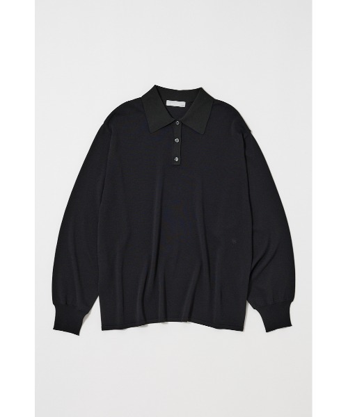 セール】【25年AW新作】BORDER ニットポロシャツ（ニット/セーター