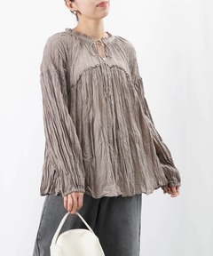 セール】CHINA PLEATS BLOUSE（シャツ/ブラウス）｜Ameri