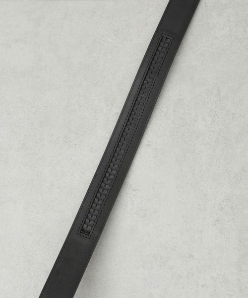 NANO universe(ナノユニバース)の「スライドロックイージーベルト(ベルト・メンズ・ブラック/ブラウン・FREE)」の7枚目の写真