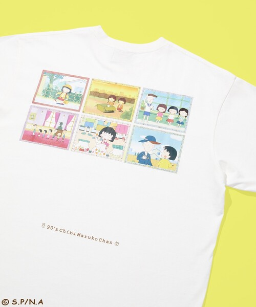 90's ちびまる子ちゃん Tシャツ FREAK'S STORE/別注 90's ちびまる子ちゃん レトロフィルム