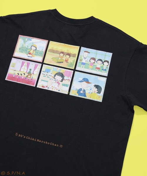 別注 90's ちびまる子ちゃん レトログラフィック クルーネックT