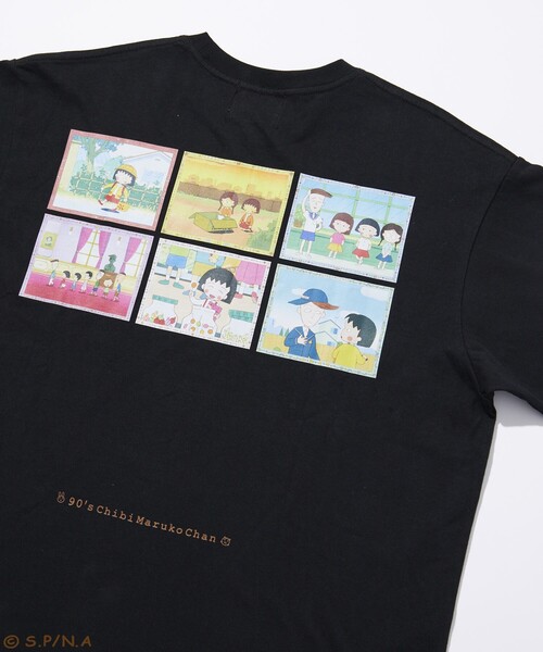 別注 90's ちびまる子ちゃん レトログラフィック クルーネックT
