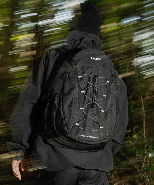 HUF ブラックリュック HUF ハフ リュック メンズ レディース バック バックパック 通勤