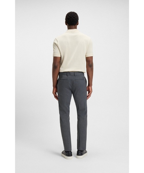 BOSS(ボス)の「スリムフィットパンツ ブラッシュドヘリンボーン(その他パンツ・メンズ・ダークブルー/ホワイト/ブラウン・34/32/36/32/38/34/30/32/32/32/29/32)」の9枚目の写真