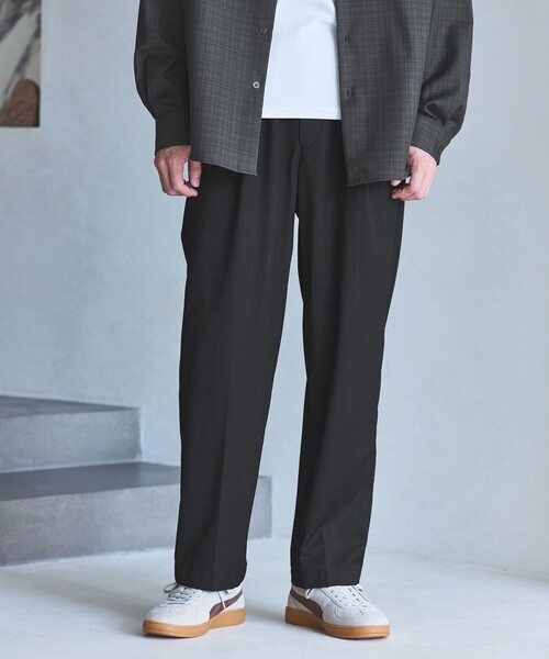 セール】TW サージ オルマイ ワイド W3 イージーパンツ -ストレッチ