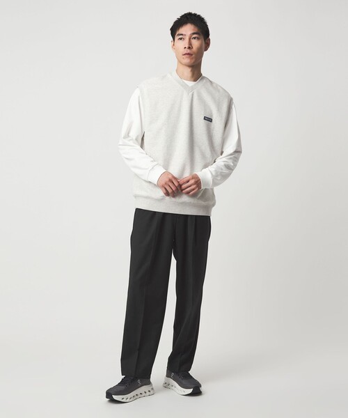 green label relaxing(グリーンレーベルリラクシング)の「TW サージ オルマイ ワイド W3 イージーパンツ -ストレッチ-(その他パンツ・メンズ・ブラック/ダークブラウン/モカ・S/M/L/XL)」の14枚目の写真