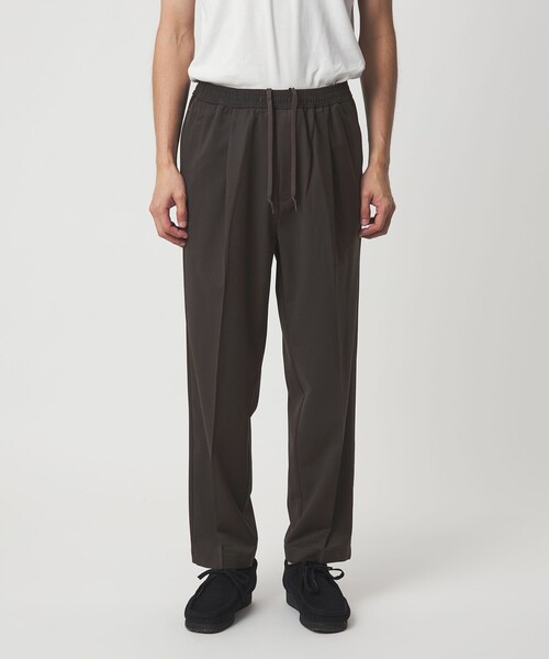 green label relaxing(グリーンレーベルリラクシング)の「TW サージ オルマイ ワイド W3 イージーパンツ -ストレッチ-(その他パンツ・メンズ・ブラック/ダークブラウン/モカ・S/M/L/XL)」の9枚目の写真