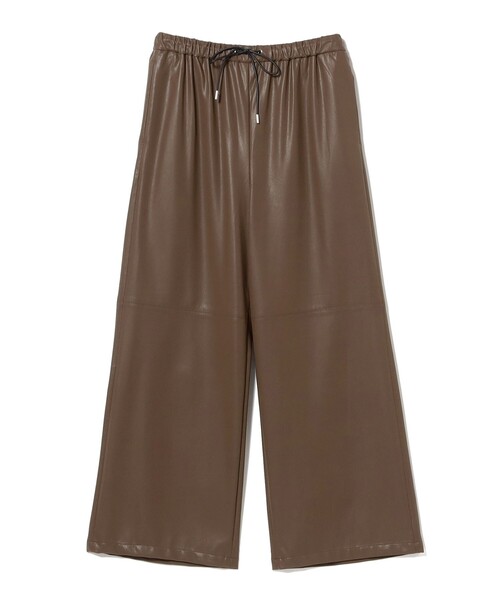 B:MING by BEAMS(ビーミングバイビームス)の「レザーライク パンツ(その他パンツ・レディース・ブラウン/ブラック・MEDIUM/SMALL)」の21枚目の写真