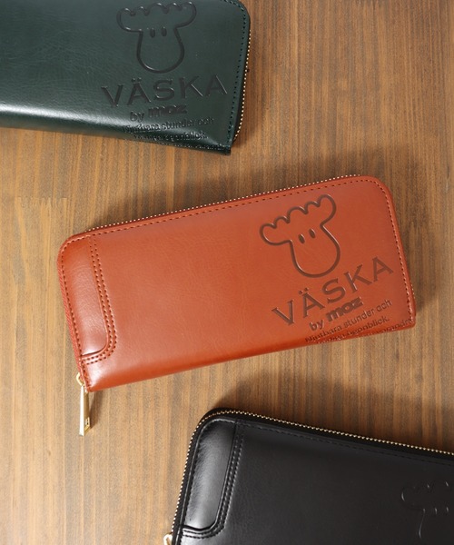VASKA by moz ｶﾗｰｴﾝﾎﾞｽ長財布（財布）｜VASKA by moz（ヴェスカ バイ