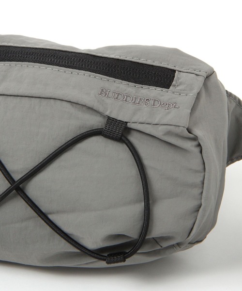 BAYFLOW（ベイフロー）の「【BUDDIES Dept.】ナイロンウエストポーチ（ボディバッグ/ウエストポーチ・メンズ・グレー/ブラック・FREE）」の17枚目の写真