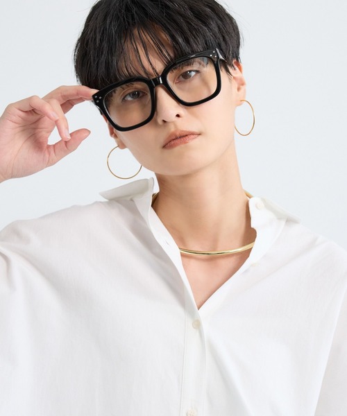 BARNYARDSTORM（バンヤードストーム）の「BARNYARDSTORM / ウェリントン調光サングラス【調光レンズ】（サングラス・レディース・ブラック・FREE）」の2枚目の写真