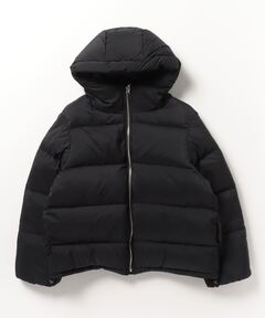 【新品未使用】MARKAWARE シルクショートレインジャケット 24AW 黒 シルクグログラン / シルクショートレインジャケット, Black