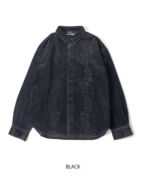 Subciety(サブサエティ)の「Washed corduroy shirt(シャツ/ブラウス・メンズ・ブラウン/ブラック/グレー・X-LARGE/LARGE/MEDIUM/SMALL)」の4枚目の写真
