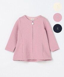 組曲（クミキョク）の「【90-100㎝】フラワーキルト パーカー（スウェット）」