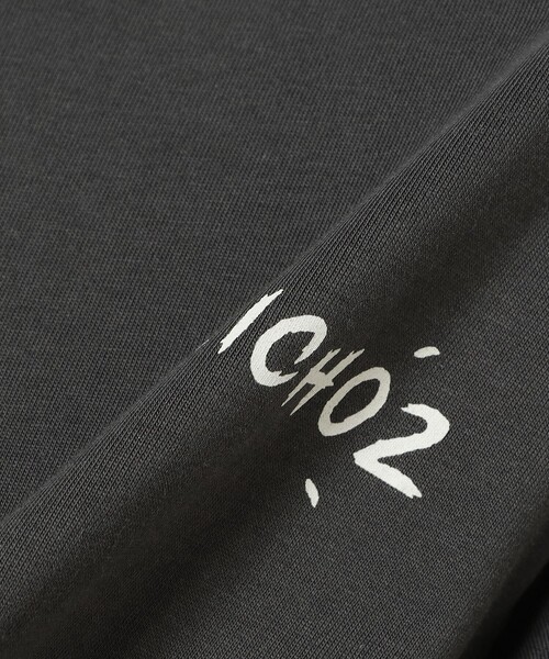 ARCH & LINE（アーチアンドライン）の「ARCH&LINE / オーガニックコットン ロングスリーブ Tシャツ 2025FW  (100～145㎝）（Tシャツ/カットソー・キッズ・チャコールグレー/ホワイト/ベージュ・L(125-135)/XL(135-145)/S(100-110)/M(115-125)）」の9枚目の写真