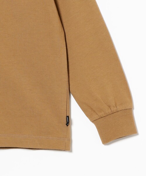 ARCH & LINE（アーチアンドライン）の「ARCH&LINE / オーガニックコットン ロングスリーブ Tシャツ 2025FW  (100～145㎝）（Tシャツ/カットソー・キッズ・チャコールグレー/ホワイト/ベージュ・L(125-135)/XL(135-145)/S(100-110)/M(115-125)）」の12枚目の写真