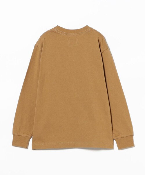 ARCH & LINE（アーチアンドライン）の「ARCH&LINE / オーガニックコットン ロングスリーブ Tシャツ 2025FW  (100～145㎝）（Tシャツ/カットソー・キッズ・チャコールグレー/ホワイト/ベージュ・L(125-135)/XL(135-145)/S(100-110)/M(115-125)）」の13枚目の写真