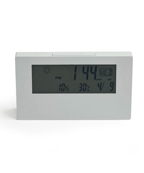 entre square（アントレスクエアー）の「bcl/スマートクロック プラス WH/BK 目覚まし時計 置時計（置時計・レディース・ブラック/ホワイト・ONE SIZE）」の12枚目の写真