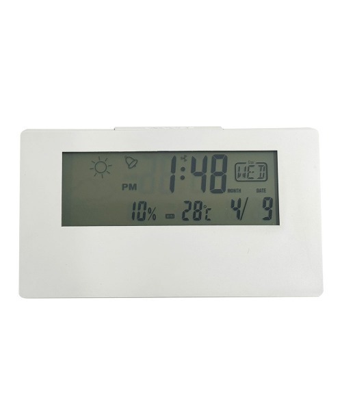 entre square（アントレスクエアー）の「bcl/スマートクロック プラス WH/BK 目覚まし時計 置時計（置時計・レディース・ブラック/ホワイト・ONE SIZE）」の8枚目の写真