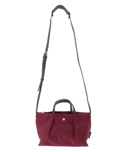 Legato Largo(レガートラルゴ)の「・Legato Largo 肩楽ミニショルダー(ショルダーバッグ・レディース・グレー/ブラック/ボルドー・FREE)」の7枚目の写真