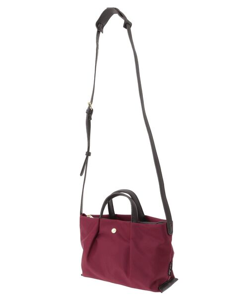 Legato Largo(レガートラルゴ)の「・Legato Largo 肩楽ミニショルダー(ショルダーバッグ・レディース・グレー/ブラック/ボルドー・FREE)」の10枚目の写真