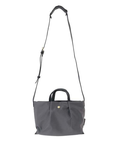 Legato Largo(レガートラルゴ)の「・Legato Largo 肩楽ミニショルダー(ショルダーバッグ・レディース・グレー/ブラック/ボルドー・FREE)」の9枚目の写真