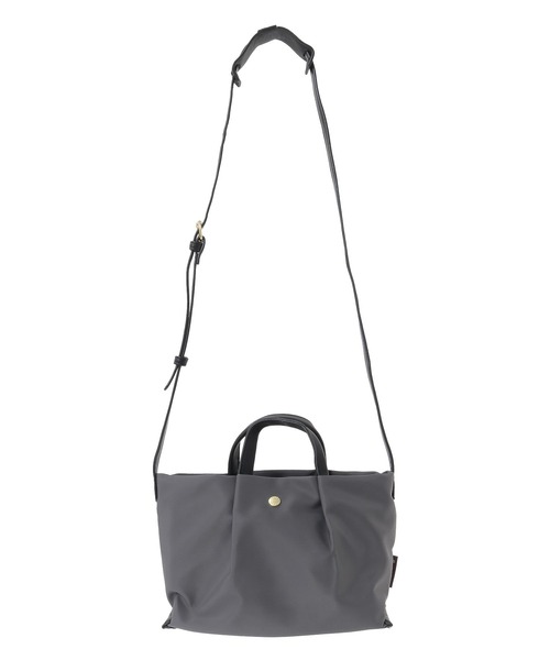 Legato Largo(レガートラルゴ)の「・Legato Largo 肩楽ミニショルダー(ショルダーバッグ・レディース・グレー/ブラック/ボルドー・FREE)」の3枚目の写真