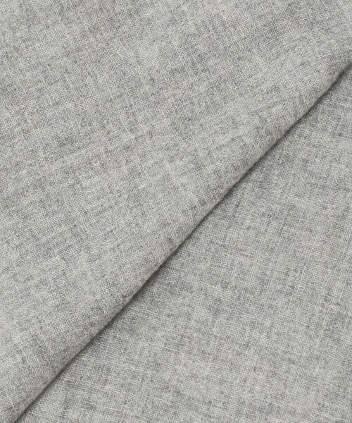 UNITED ARROWS(ユナイテッドアローズ)の「<ASAUCE MELER>AIRY SOLID ストール(ストール/ショール・レディース・ベージュ/ブラック/ライトグレー・FREE)」の13枚目の写真