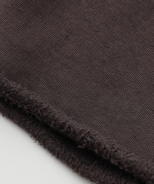 Gabriela Coll Garments(ガブリエラコールガーメンツ)の「GABRIELA COLL GARMENTS(ガブリエラ ) ORGANIC COTTON FLEECE TOP(Tシャツ/カットソー・メンズ・ブラウン・2)」の3枚目の写真